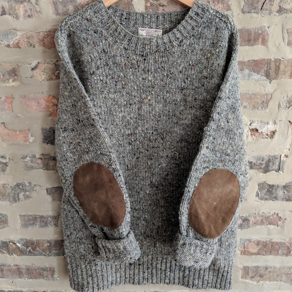 Wallace & Barnes Donegal Wool Sweater for J Crew